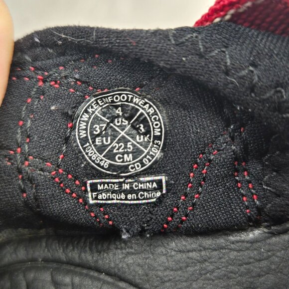 Keen Outdoor Fisherman Sport Sandals Kids Size 4 Red Sport Hiking Water Shoes - Picture 8 of 8